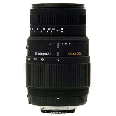 Лот: 4654936. Фото: 1. Sigma AF 70-300mm f/4-5.6 DG macro... Объективы