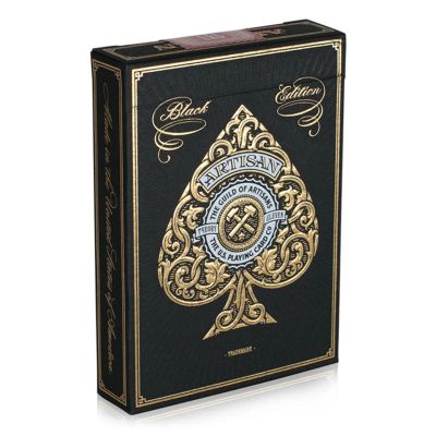 Лот: 12877944. Фото: 1. Карты Artisans black от Theory11... Настольные игры, карты