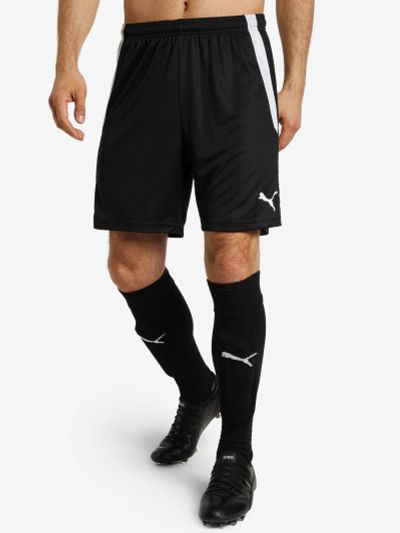 Лот: 23336620. Фото: 1. Шорты мужские PUMA teamLIGA, Черный. Шорты