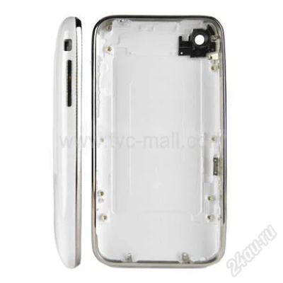 Лот: 2510850. Фото: 1. Крышка iPhone 3G/3Gs в сборе с... Корпуса, клавиатуры, кнопки
