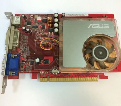 Лот: 7492023. Фото: 1. ASUS Radeon X1600PRO 512ZMb GDDR-2... Видеокарты