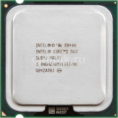 Лот: 8299493. Фото: 1. Intel® Core™2 Duo Processor E8400... Процессоры