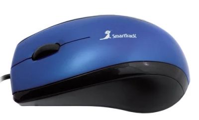 Лот: 3187651. Фото: 1. Оптическая мышь USB 101 (Синяя... Клавиатуры и мыши