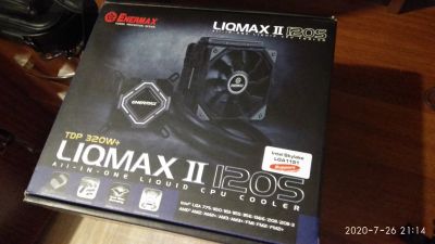 Лот: 16410019. Фото: 1. водянка liqmax 2 120S. Системы охлаждения