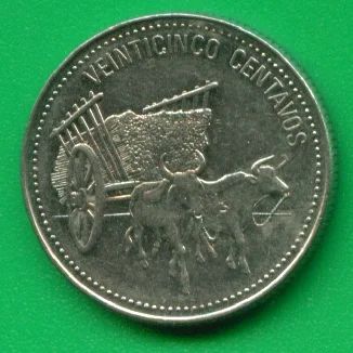 Лот: 8891236. Фото: 1. Доминикана 25 сентаво 1990 тип... Америка