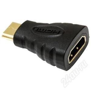 Лот: 1705996. Фото: 1. Переходник mini HDMI -> HDMI. Шлейфы, кабели, переходники