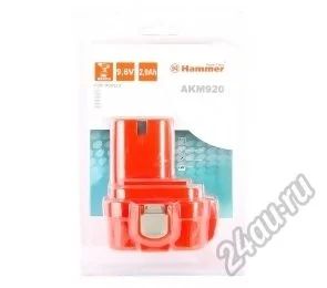 Лот: 5596834. Фото: 1. Аккумулятор Hammer AKM920 9.6В... Запчасти