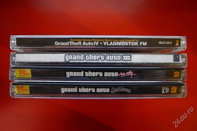 Лот: 2407996. Фото: 1. GTA San Andreas GTA Vice City... Игры для ПК