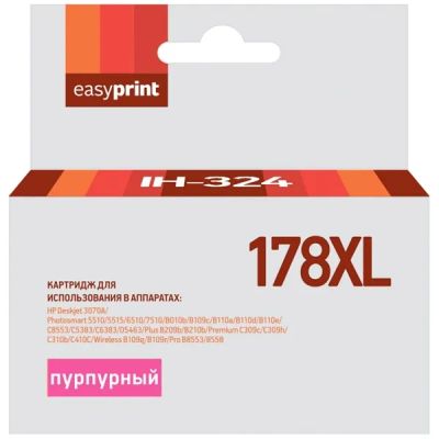 Лот: 24512690. Фото: 1. Картридж EASYPRINT IH-324/HP 178XL. Картриджи, расходные материалы