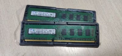 Лот: 19835455. Фото: 1. ОЗУ 4 Гб DDR3/1333Мгц/2*2Gb/Samsung. Оперативная память