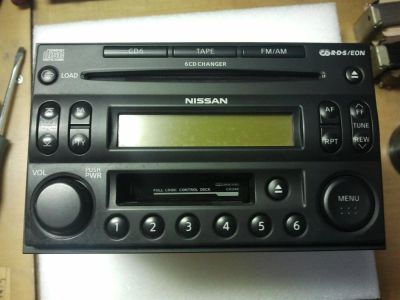 Лот: 3223939. Фото: 1. Штатная магнитола 2-Din от Nissan... Автомагнитолы