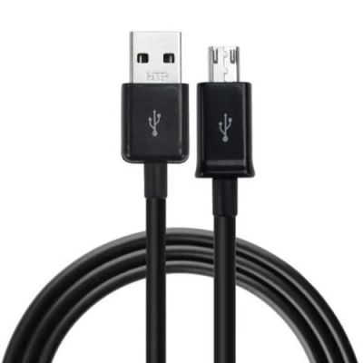 Лот: 8875161. Фото: 1. Кабель USB микро USB черный. Дата-кабели, переходники