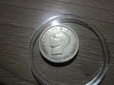 Лот: 23554771. Фото: 1. Англия 3 пенса 1943г серебро. Великобритания и острова