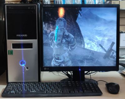 Лот: 20850310. Фото: 1. Компьютер для игр/4 core/4 Gb... Компьютеры в сборе