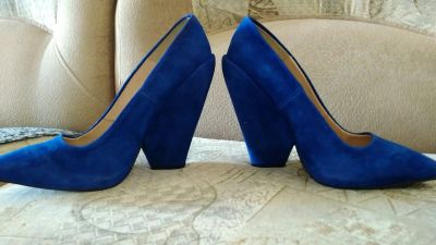 Лот: 8280167. Фото: 1. нат.замша!zara!. Туфли
