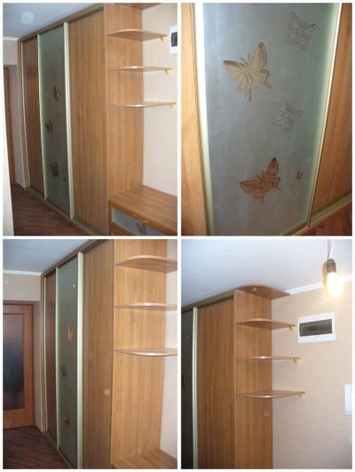 Лот: 4869787. Фото: 1. шкаф купе светлый. Шкафы, шкафы-купе