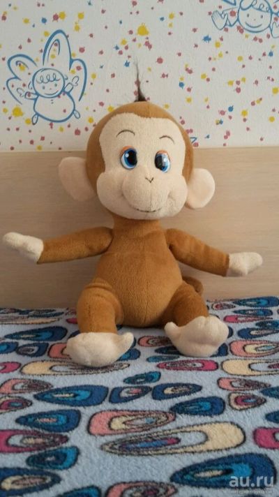 Лот: 8298728. Фото: 1. Обезьянка. Мягкие