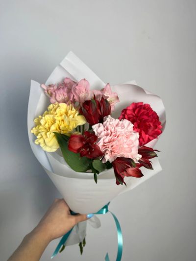 Лот: 24592709. Фото: 1. 5. Букет- комплимент. Свежие цветы