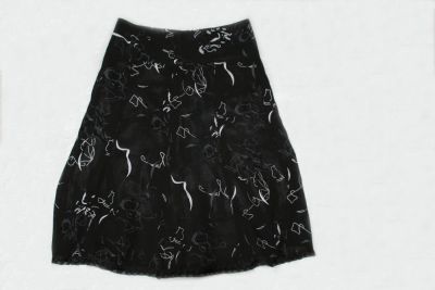 Лот: 7521311. Фото: 1. юбка черная двухслойная _ р.44. Юбки