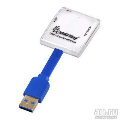 Лот: 18439039. Фото: 1. Картридер SmartBuy SBR-700 (SDHC... USB хабы