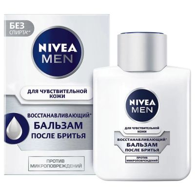 Лот: 24345561. Фото: 1. Бальзам после бритья, Nivea, Восстанавливающий... Уход за лицом 