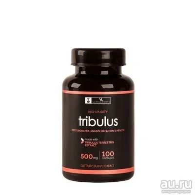 Лот: 13739171. Фото: 1. Трибулус-90% от VLsupplements... Спортивное питание, витамины