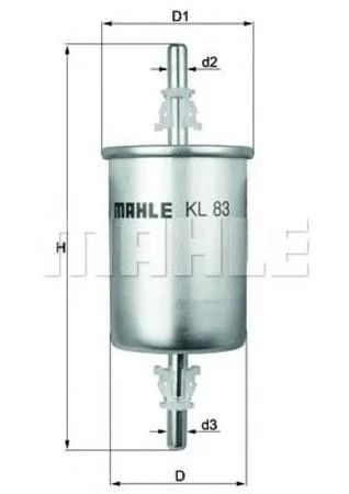 Лот: 18583066. Фото: 1. Фильтр топливный погружной mahle... Топливная система