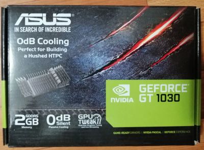 Лот: 21060411. Фото: 1. Видеокарта Asus gt1030 2 gb ddr5. Видеокарты