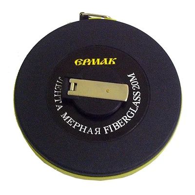 Лот: 6488406. Фото: 1. Лента мерная Ермак фиберглас 50м. Другое (инструмент и расходные)