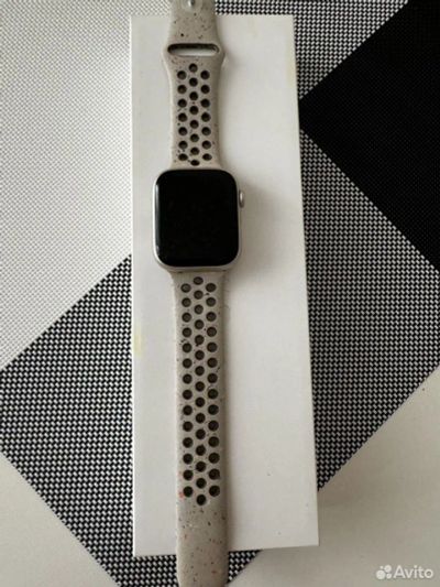 Лот: 25717250. Фото: 1. Apple watch 9 nike. Смарт-часы, фитнес-браслеты, аксессуары