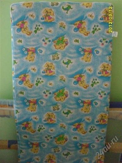 Лот: 1635015. Фото: 1. Кокосовый матрасик. Продажа/обмен. Детские кровати и кроватки