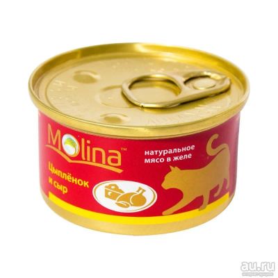 Лот: 10399192. Фото: 1. Корм Molina Для Кошек Цыпленок... Корма