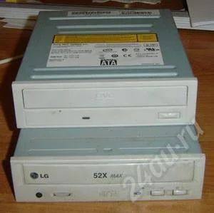 Лот: 238359. Фото: 1. CD-ROM (Неисправные ). Приводы CD, DVD, BR, FDD