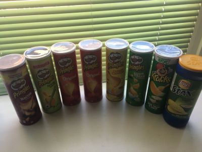 Лот: 11888706. Фото: 1. Банки от чипсов (Pringles, lays... Контейнеры, банки