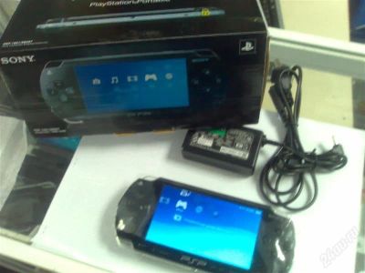 Лот: 1076246. Фото: 1. PSP Fat 1001 новая прошитая (наша... Игровые приставки, консоли