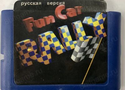 Лот: 13376821. Фото: 1. FUN CAR RALLY * Картридж Sega... Игры для консолей