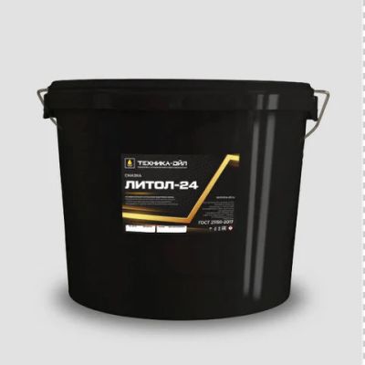 Лот: 21720768. Фото: 1. Литол-24 2,1 кг ООО &quot;ТЕХНИКА-ОЙЛ... Масла, жидкости