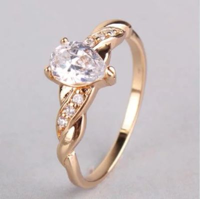 Лот: 3686373. Фото: 1. Кольцо женское Precious 18K GF... Кольца, перстни