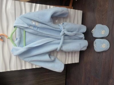 Лот: 3365637. Фото: 1. халатик с тапочками. Одежда для дома