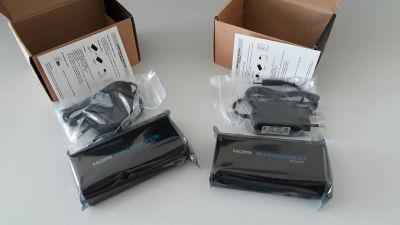 Лот: 11744930. Фото: 1. HDMI удлинитель по IP/TCP (HDMI... Сетевые кабели