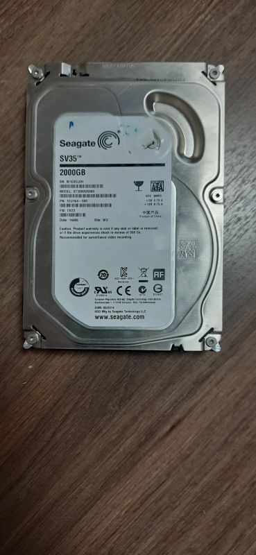 Лот: 21371085. Фото: 1. Жёсткий диск 2трб. Жёсткие диски (HDD)