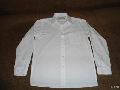Лот: 9780250. Фото: 1. рубашка белая на мальчика 140-146... Рубашки, блузки, водолазки