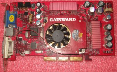 Лот: 6011703. Фото: 1. AGP видеокарта 128Mb nvidia geForce... Видеокарты
