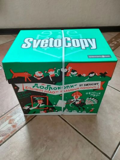 Лот: 18922995. Фото: 1. Бумага SvetoCopy A4 80 г/м² international... Бумага