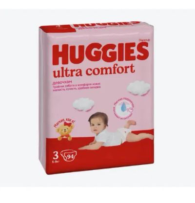 Лот: 25554309. Фото: 1. Подгузники Huggies Ultra Comfort... Детская гигиена