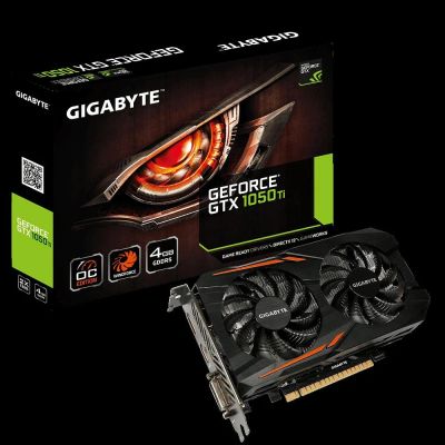 Лот: 10793155. Фото: 1. Видеокарта Gigabyte GTX 1050 Ti... Видеокарты