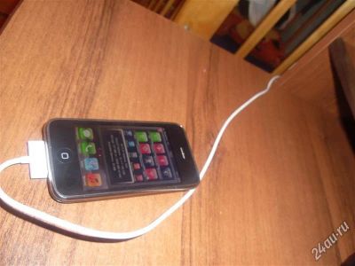 Лот: 1673694. Фото: 1. apple iphone 3gs 8g(чёрный)с джейлом... Смартфоны