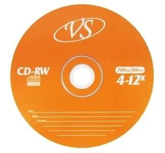 Лот: 9717809. Фото: 1. Болванка CD-RW 700/4х-12х VS 10... CD, DVD, BluRay