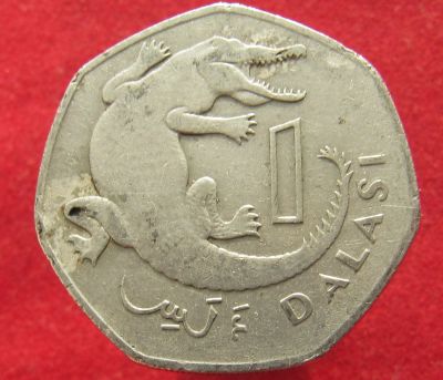Лот: 15304900. Фото: 1. Гамбия 1 даласи, 2008г. Остальные страны