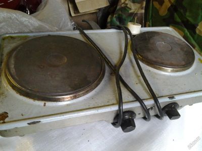 Лот: 6035979. Фото: 1. Электроплитка настольная двухконфорочная... Кухонная